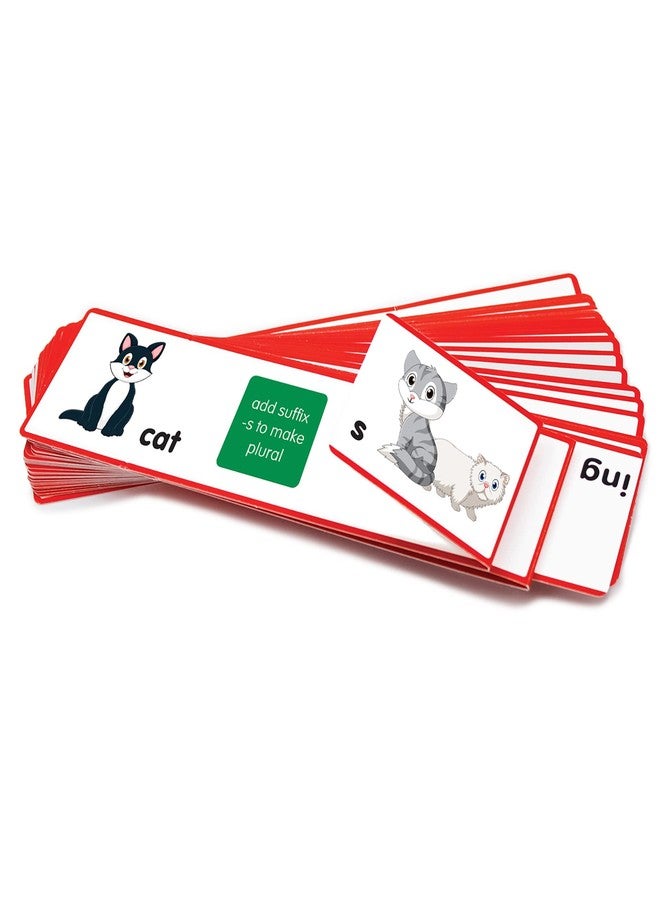 Junior Learning Suffix Flashcards, The Science of Reading Supplementary Resource Flashcards, Learn Suffix Rules, for Ages 6+, Grade 1, for Classroom or Home School use - Image 3