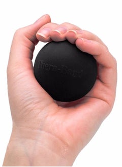 TheraBand Hand Exerciser Black And Extra Firm  - Image 1