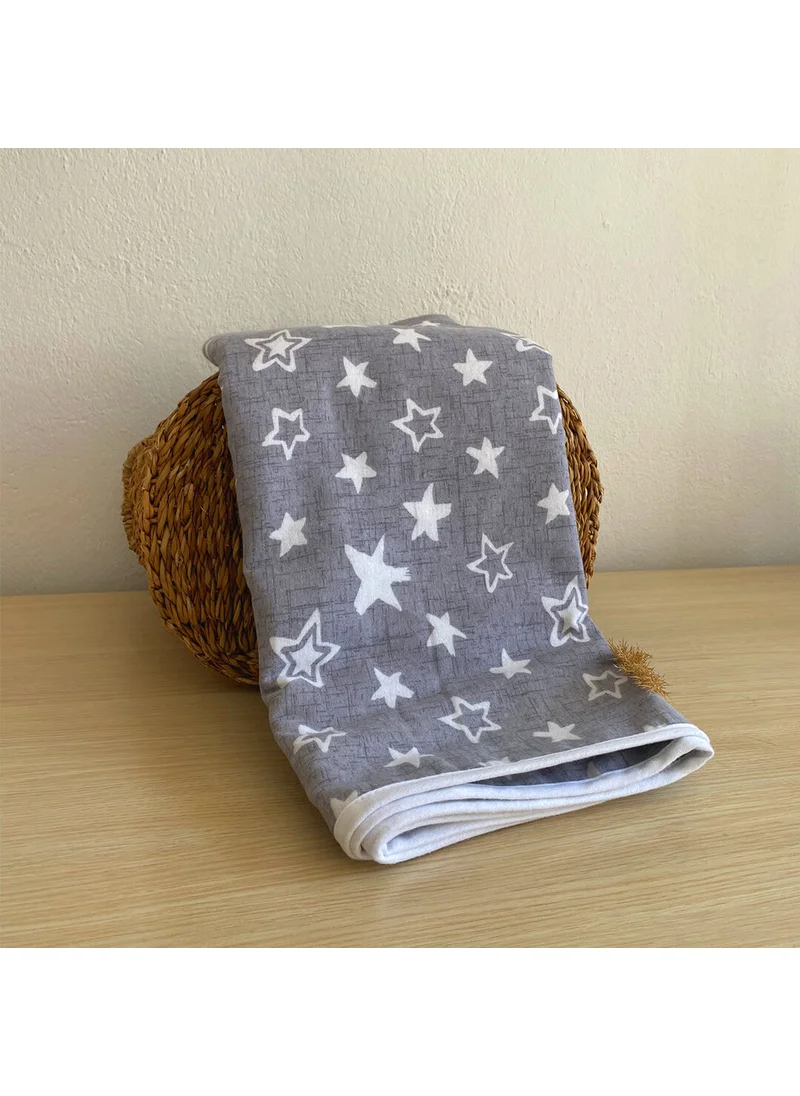Lief Home Flannel Baby Blanket 100X115 | Double-sided
