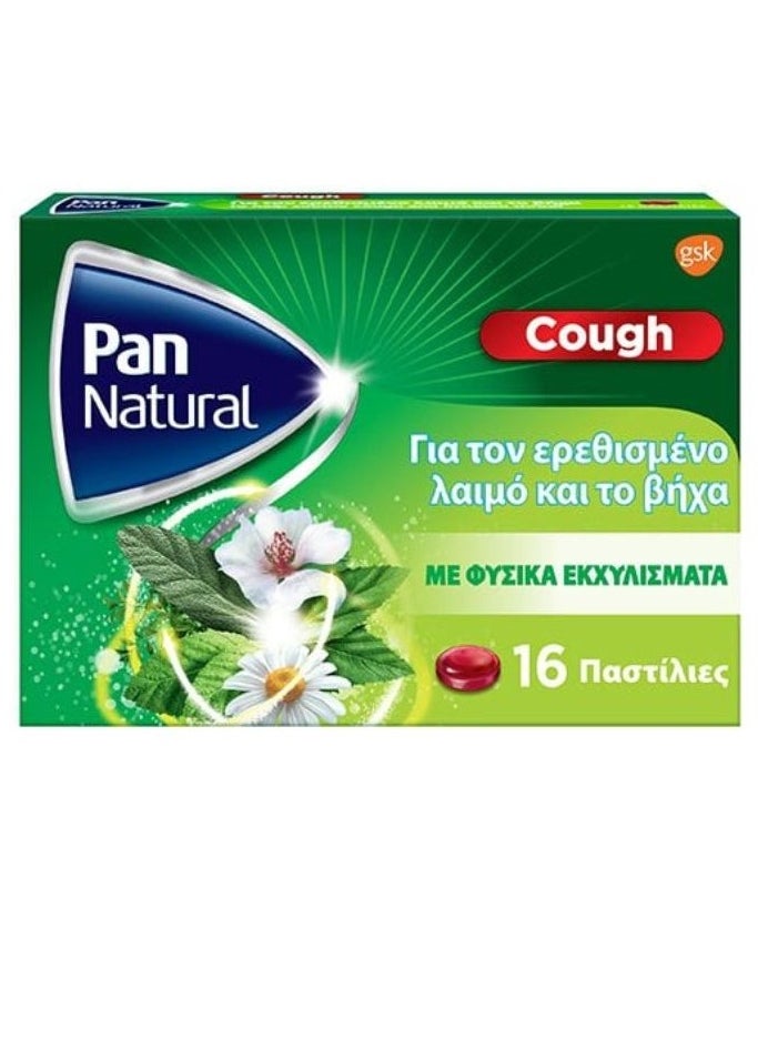 gsk Pana Natural Cough And Sore Throat Lozenges Pack of 16's  - Image 1