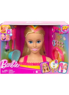 Barbie Barbie Deluxe Styling Doll Head with Blonde Hair  - Image 1