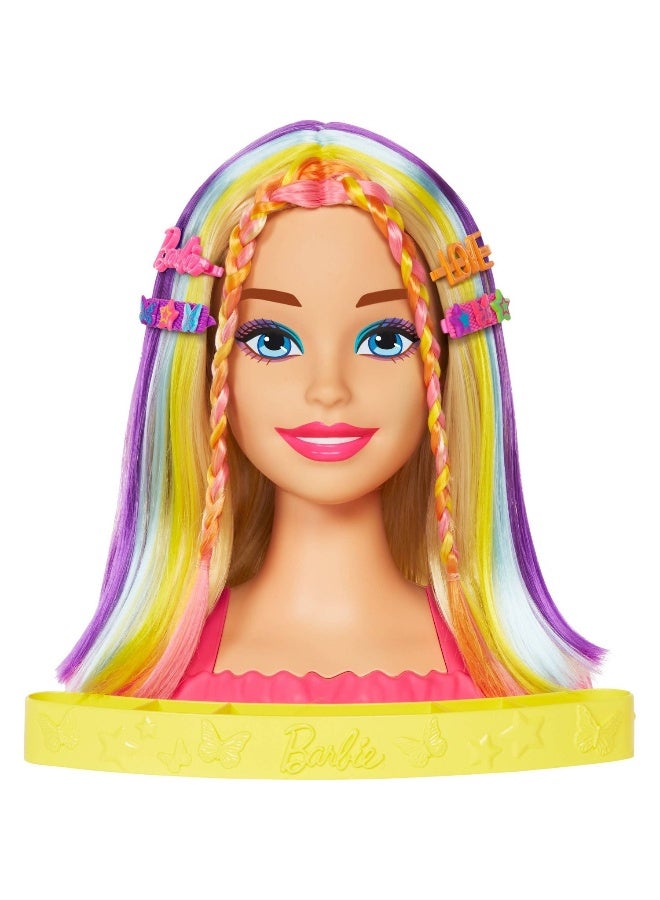 Barbie Barbie Deluxe Styling Doll Head with Blonde Hair - Image 2