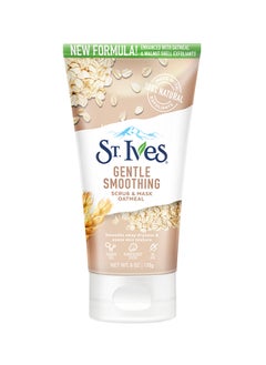 ST. Ives Nourished And Smooth Oatmeal Face Scrub And Mask White 170grams  - Image 1