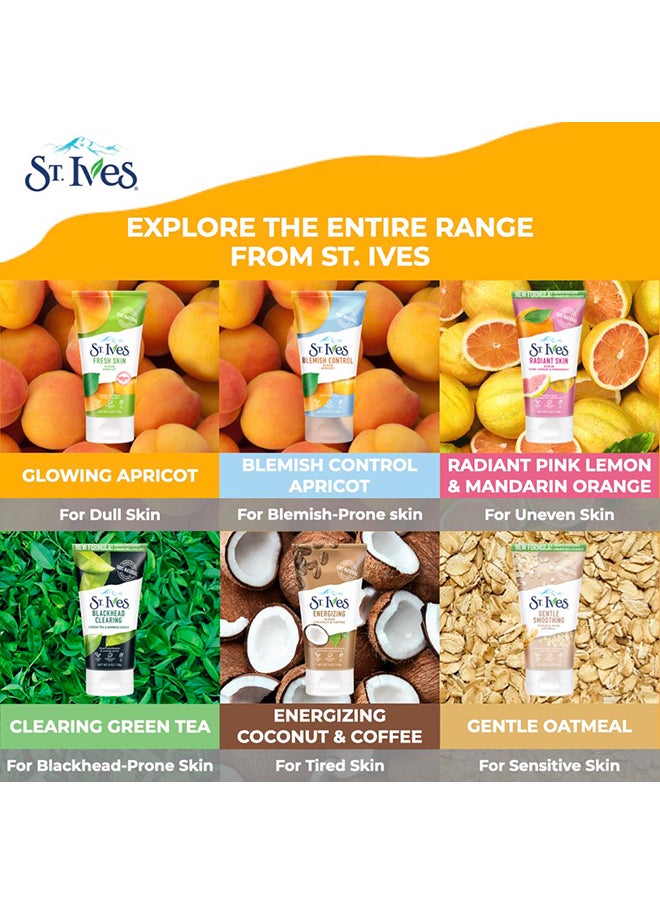 ST. Ives مقشر وقناع للوجه من دقيق الشوفان المغذي والسلس  - Image 5
