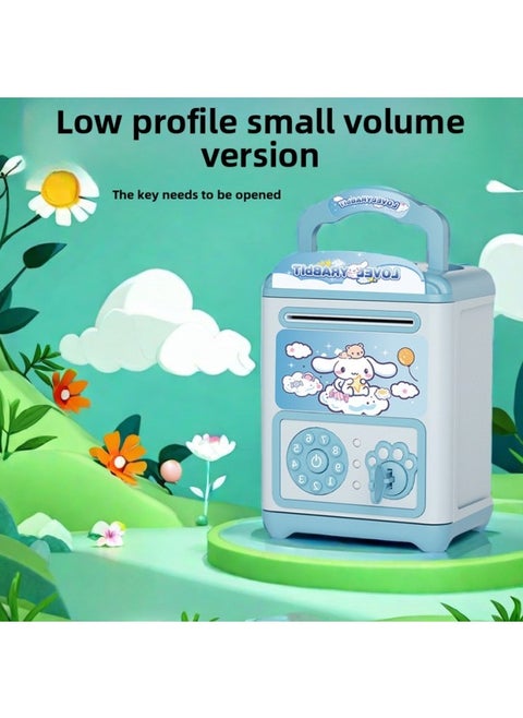 Q Ying 1 Kulomi Girl Piggy Bank Children's Password Box Can't Enter Piggy Bank Boys Large Capacity Princess High-Color:(low-end Small Version Of The Key To Open The Cinnamon Dog)
