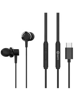 iOsuite 1. OSUITE R3C TYPE-C HIGH-QUALITY MUSIC EARPHONES WITH VOLUME CONTROL, MICROPHONE, AND TITANIUM EARLAP FOR CLEAR SOUND  - Image 3