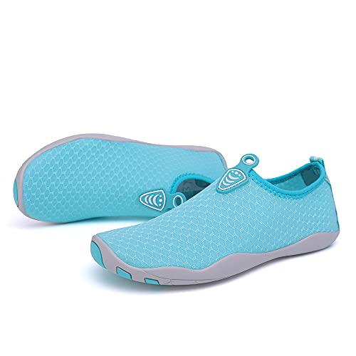 Vsufim Quick-Dry Water Sports Barefoot Shoes Aqua Socks for Swim Beach Pool Surf Yoga for Women Men (9 Women/8 Men) - Image 2