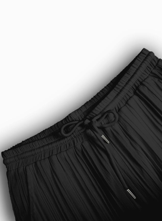 Take Two Striped Stand Collar Short Sleeve Shirt and Trousers Co-Ords - Image 5