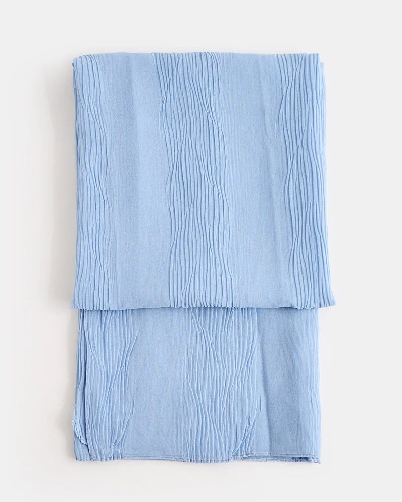 REDTAG Girls Blue Embellished Scarf