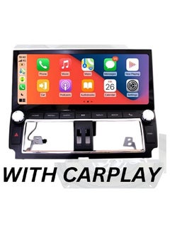 SHEZA STAR Android Car Stereo for Toyota Prado 2014-2017 8GB RAM 128GB ROM Support SIM Card, Carplay, M-Link Wi-Fi BT, Radio GPS, 12.3 Inch IPS.QLED Touch Screen with AHD Camera Included  - Image 4
