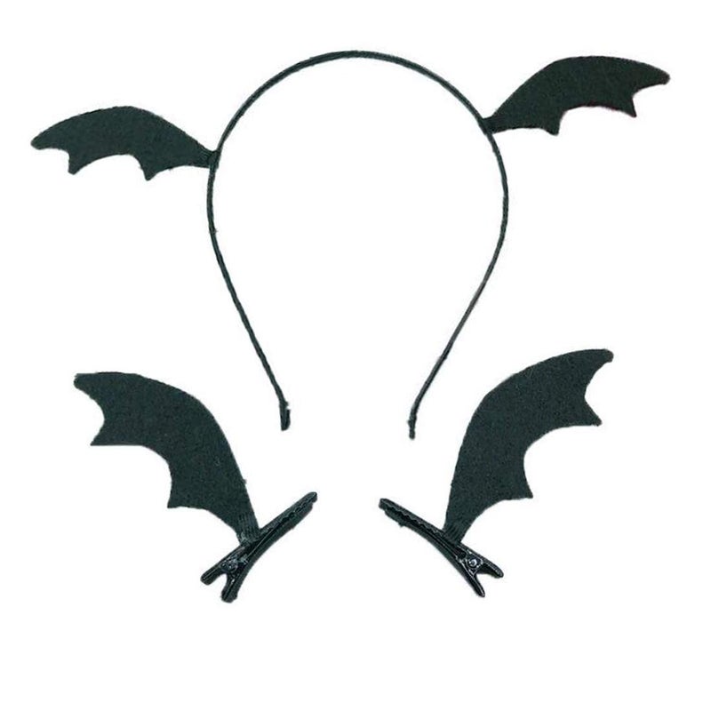 Halloween Cartoon Hair Clips Hairpin Hair Accessories Cosplay Costume WJR06 Bats Wing Set