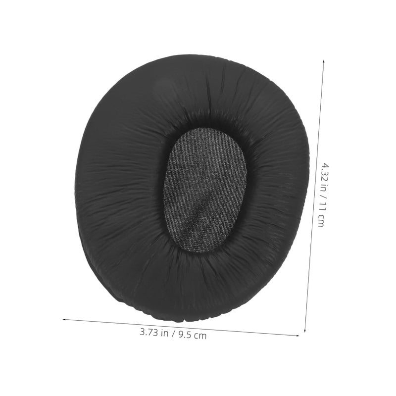 Replacement Ear Pads Black Pu Foam For Headphones Fit Z600 V600 V900 7509hd - Image 3