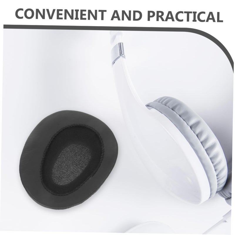 Replacement Ear Pads Black Pu Foam For Headphones Fit Z600 V600 V900 7509hd - Image 4