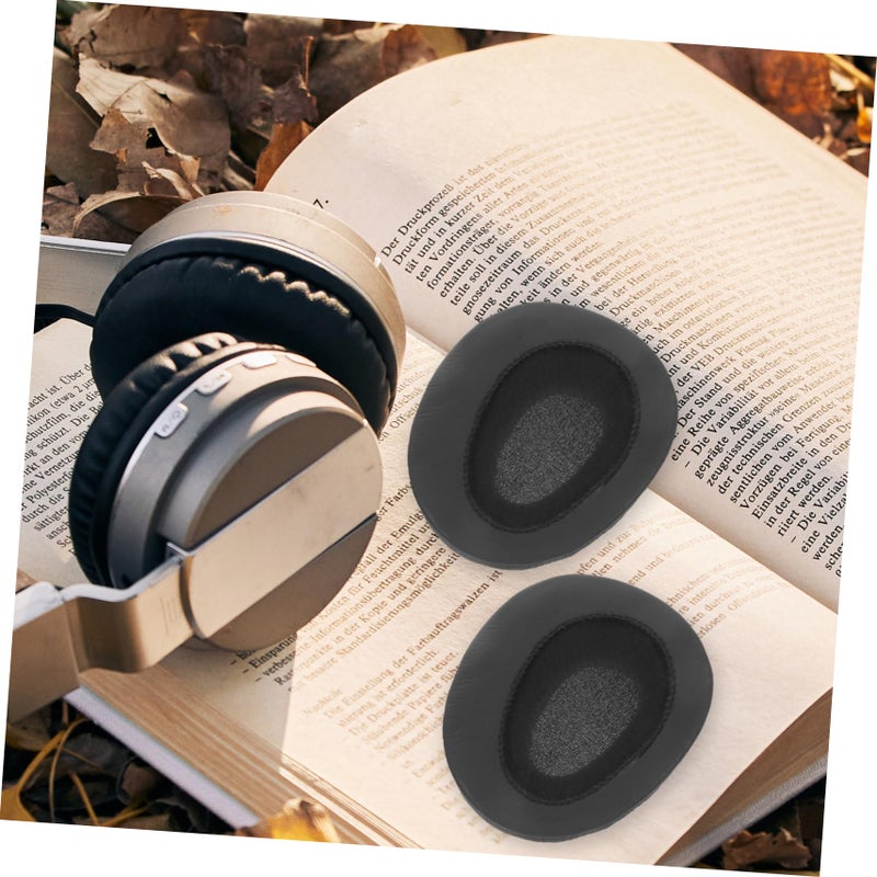 Replacement Ear Pads Black Pu Foam For Headphones Fit Z600 V600 V900 7509hd - Image 5