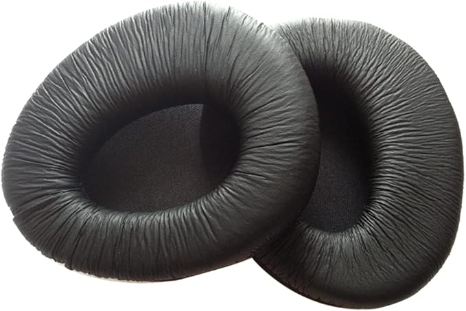 Replacement Ear Pads Black Pu Foam For Headphones Fit Z600 V600 V900 7509hd - Image 1