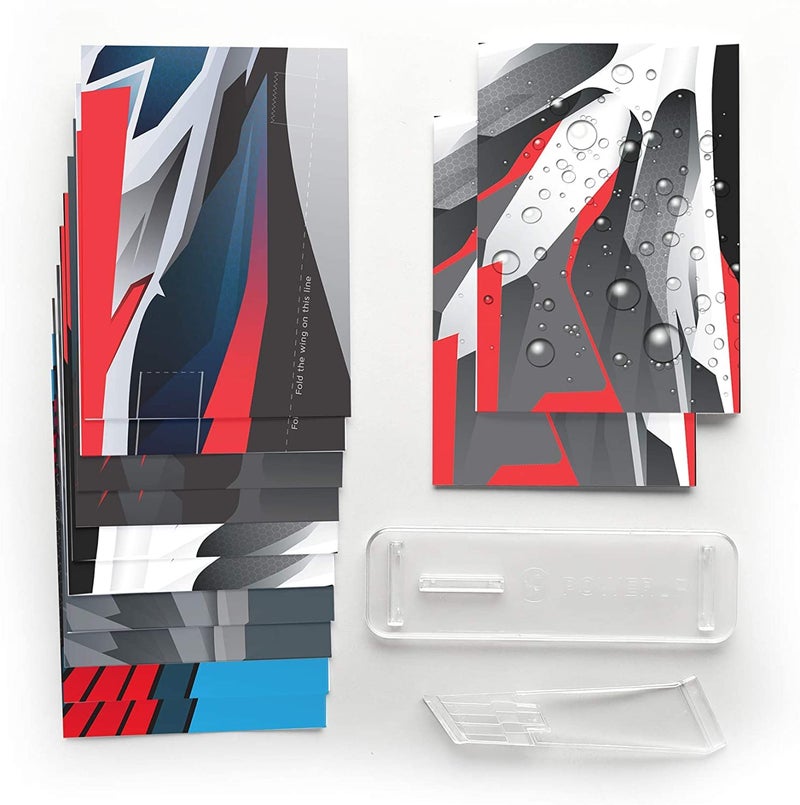 PowerUp 12 Paper Airplane Templates for POWERUP 2.0 & 4.0. Color Paper Airplanes Templates and Display Stand for Plane. POWERUP 2.0 or 4.0 is not included - Image 2