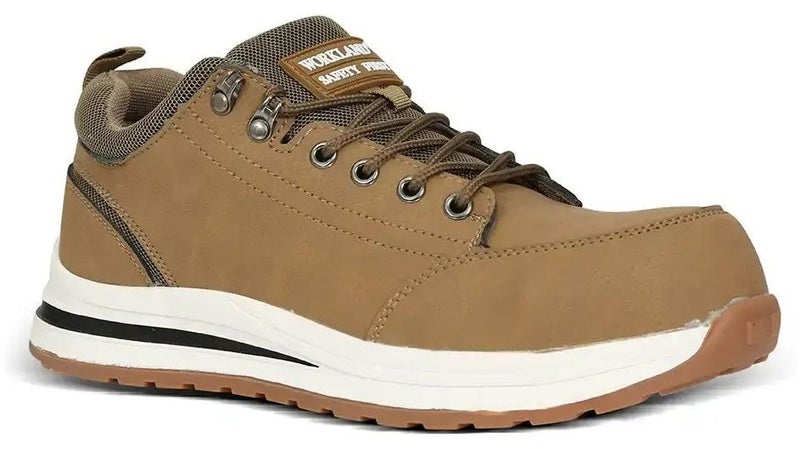 Vaultex Workland Low Ankle Composite Toe Safety Shoe, Tan - Image 1