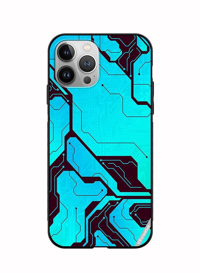 VR CREATIVE Protective Case Cover For Apple iPhone 11 Pro Max Tech A-02 Design Multicolour - Image 1