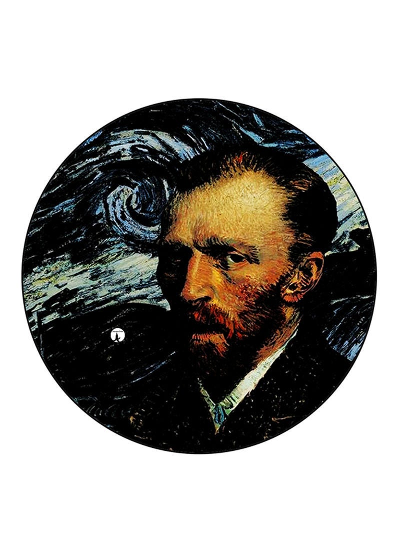 RKN Vincent Van Gogh Printed Large Pin Multicolour - Image 1
