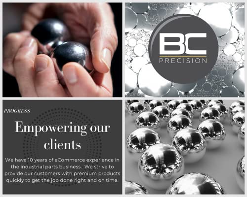 BC Precision (2 Pack) 2" Inch Chrome Steel Bearing Balls G25 - Image 4