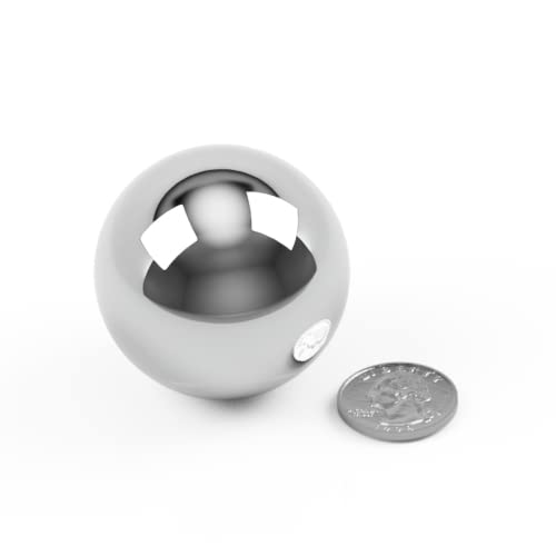 BC Precision (2 Pack) 2" Inch Chrome Steel Bearing Balls G25 - Image 2