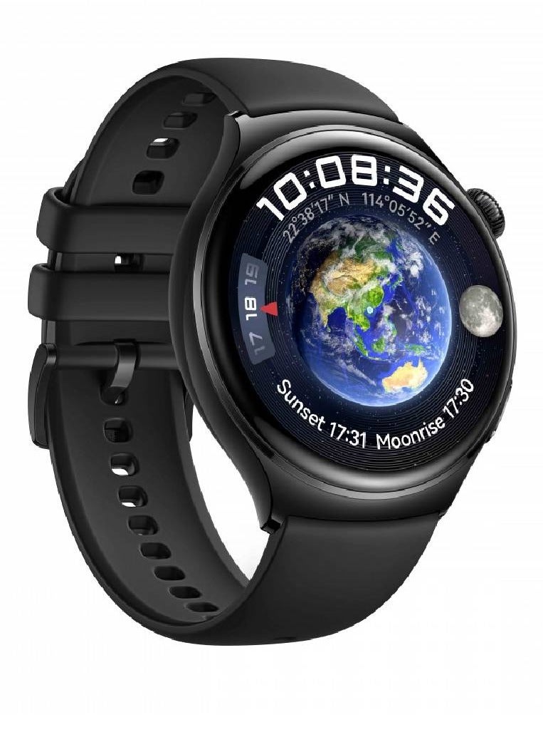 miYou Full Touch Screen 3D Curved Glass IP67 Waterproof Heart Rate Sleep Monitor Smartwatch For Android iOS Black - Image 1