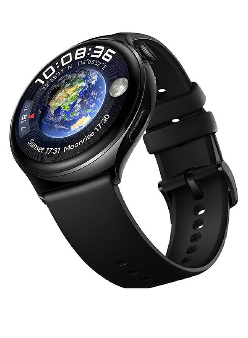 miYou Full Touch Screen 3D Curved Glass IP67 Waterproof Heart Rate Sleep Monitor Smartwatch For Android iOS Black - Image 3