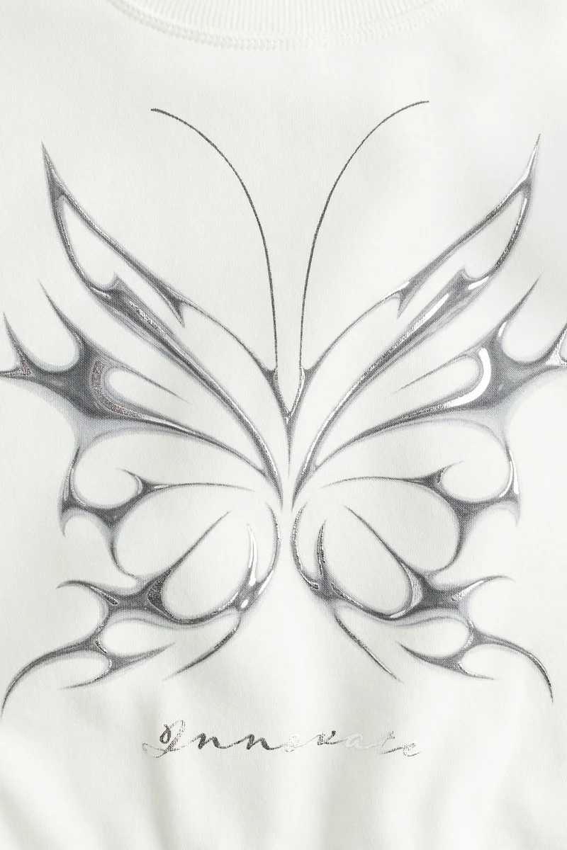 H&M Motif-detail sweatshirt