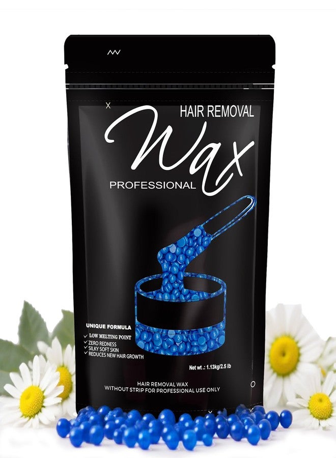 FEAMIRIA 2.5lb Wax Beads, Hard Wax Beads with Coarse Hair Formula -Wax Beads for Hair Removal Sensitive Skin Women, Idea for Full Body, Legs, Face,Bikini and Brazilian (Chamomile) - Image 1