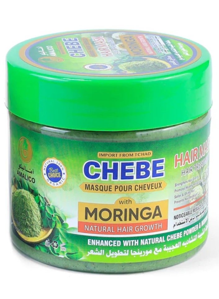 AMALICO Chebe Chad Moringa Hair Treatment Mask 200g - Image 1