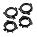 Rebvugr 4PCS Car LED Headlight Base Light Bulb Retainers H7 Bulb Adapter LED light Retainer Clip Car Accessories H7 Adapter Holders Fit for KIA K3 K4 K5 Sorento SportageR Coupe Grand Santa Fe - Image 2