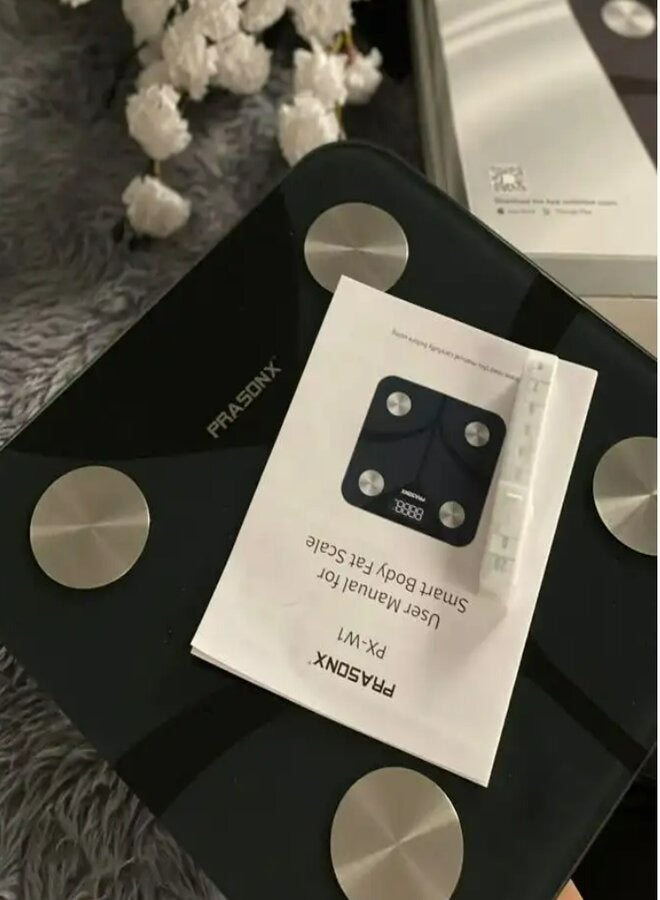 PRASONX Multi-Functional Intelligent BT Electronic Body Fat Scale With Smartphone App Body Composition Analyzer - Image 2