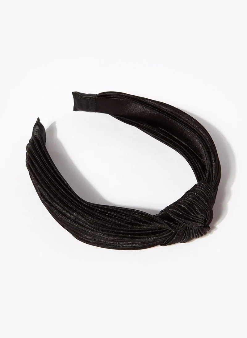 Matalan Black Girls Black Knot Hairband for Women | Best Price UAE