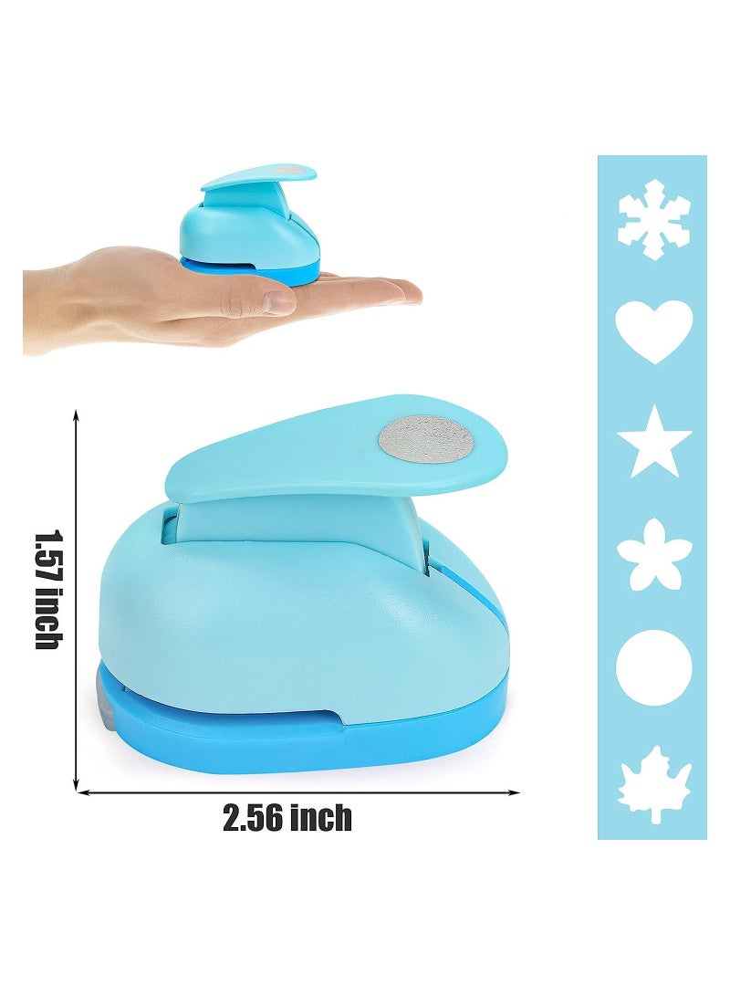 3 PCS Craft Hole Punch Set - Decorative Snowflake, Star & Circle Punchers for Scrapbooking, Nail Art & DIY Projects - Image 5