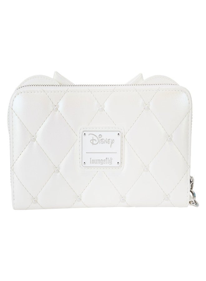 Loungefly Disney Minnie Mouse Iridescent Wedding Wristlet Wallet - Image 3