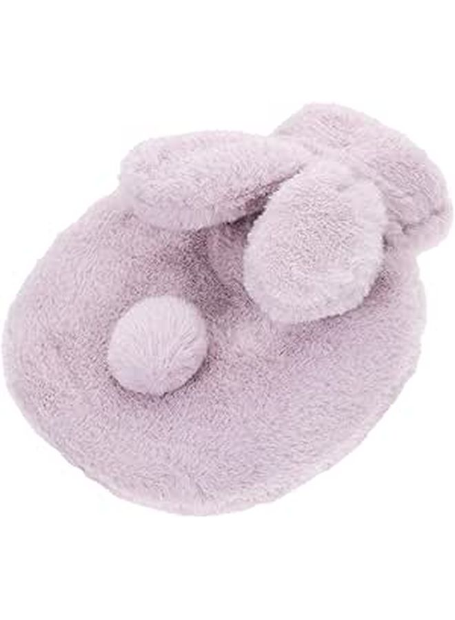 Mipcase Portable Hot Water Bag For Menstrual Cramps With Plush Cover PVC Explosion Proof Detachable Heating Pouch Compact Winter Accessory For Outdoor And Home Relief Grey Portable Water Bag - Image 1