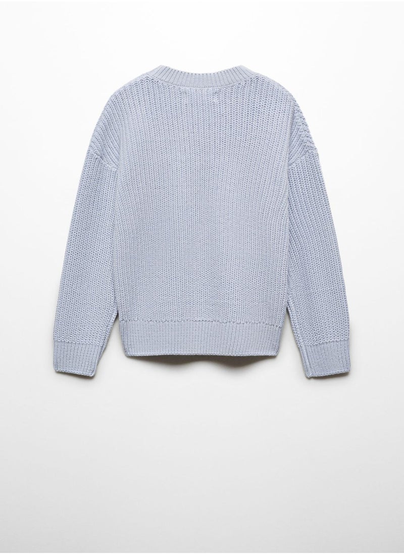 MANGO - Kids Essential Sweater - Image 1