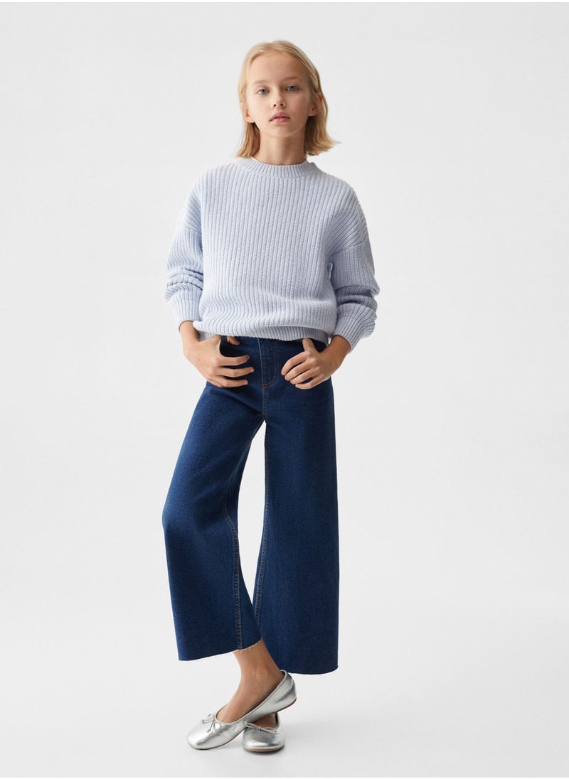 MANGO - Kids Essential Sweater - Image 1