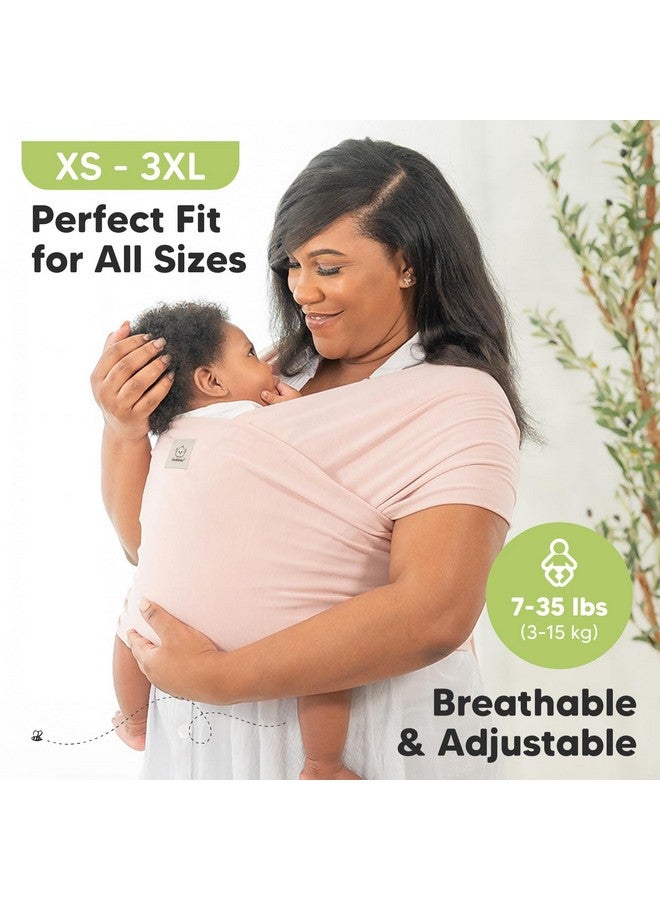 كيابيبيز حاملة أطفال KeaBabies - حاملة أطفال أصلية متعددة الاستخدامات، مناسبة للأطفال حديثي الولادة وحتى الأطفال الصغار، سهلة الارتداء، مزودة بشريط لاصق، خفيفة الوزن، قابلة للتهوية (لون بنفسجي غامق) - Image 3