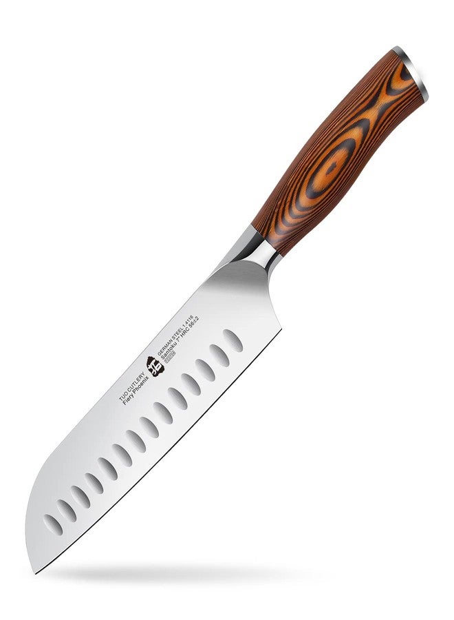 TUO Cutlery Paring Kitchen Knives Santoku 7" TC0704 - Image 4