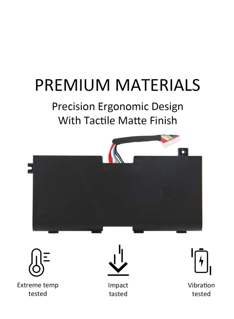 Terabyte 2F8K3 M18X Laptop Battery for Dell Alienware 17 R1 17X M17X-R5 18 R1 18X M18X-R3 Alienware 17 P18E P18E001 18 P19E P19E001 Series 02F8K3 KJ2PX 0KJ2PX G33TT 0G33TT 0J33TT 0NU209 451-BBCB 14.8V 86Wh - Image 2