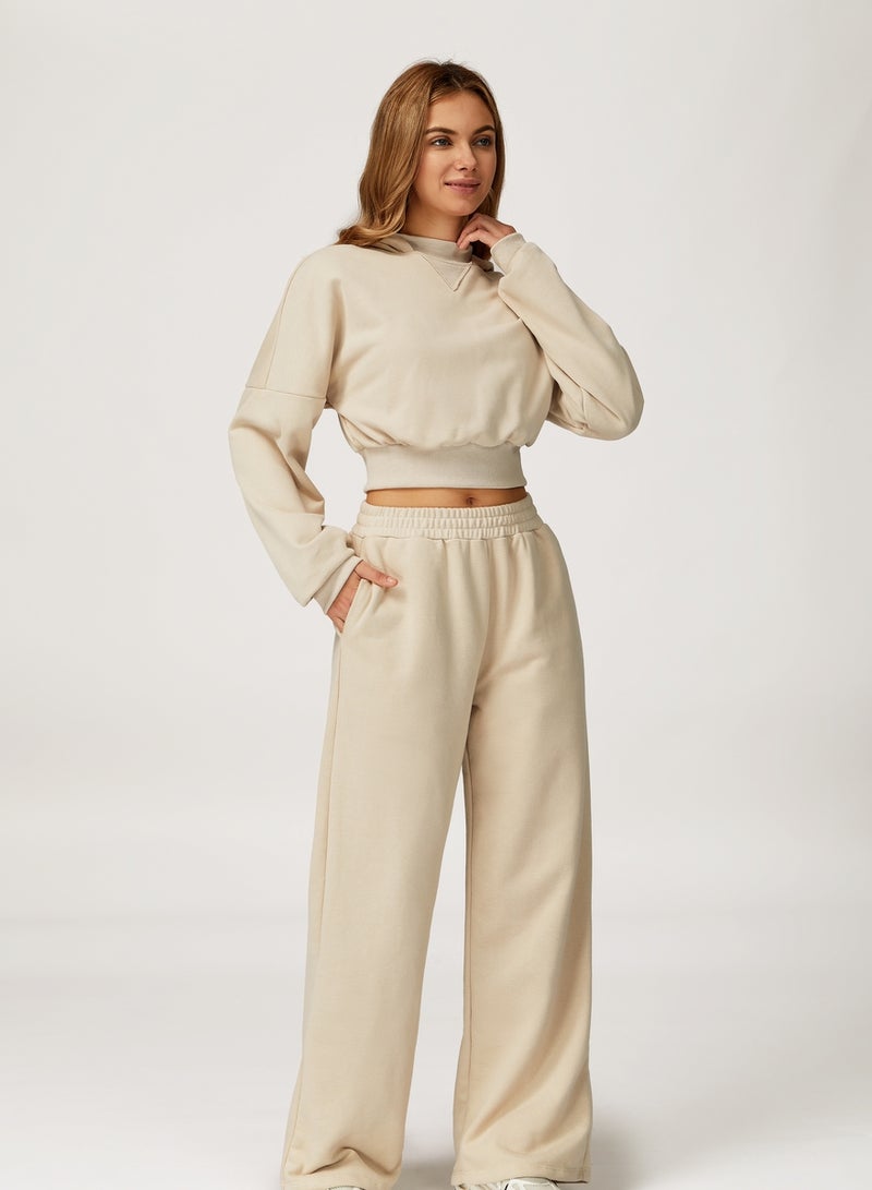 KAWN.YOGA High Waist Wide Leg Joggers - Image 3