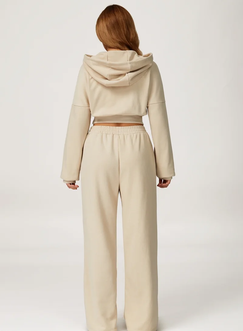 كون.يوغا High Waist Wide Leg Joggers