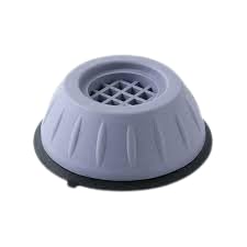 Fulkiza Plastic Washer Dryer Anti Vibration Pads with Suction Cup Feet Fridge Washing Machine Leveling Feet Anti Walk Pads Shock Absorber Furniture Lifting Base4 Pcs - Image 1