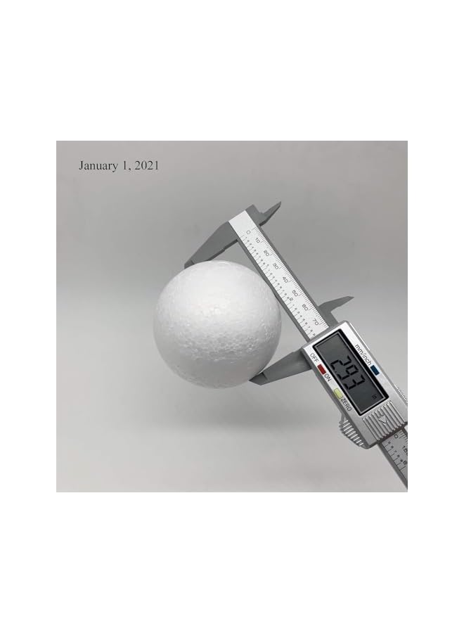 The Bros 40PCS-Craft Foam Balls 3 Inches in Diameter, Foam Ball for DIY Arts and Crafts, Ornaments, Smooth Polystyrene Foam Balls for Decoration Household School Projects, White - Image 3