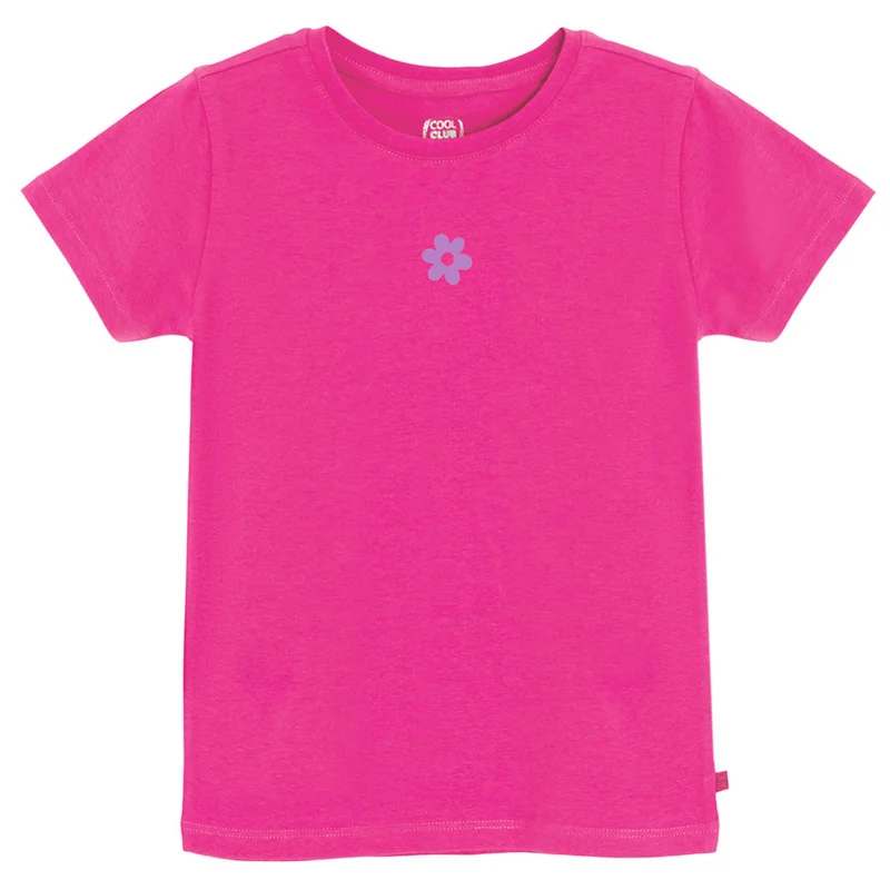 Cool Club PINK COTTON, ELASTANE T-SHIRT S/S
