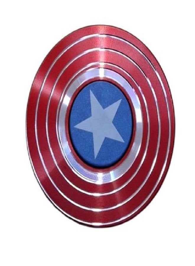 Spinner Captan America Shield Metal Spinner Fidget Spinner with Long Spinning Time - Image 2