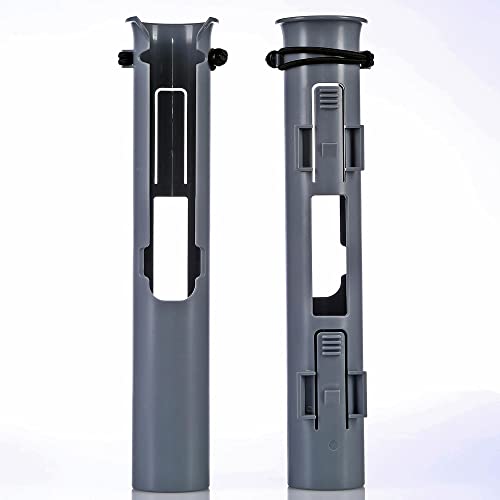 Rod-Runner Fishing Rod Holder | Closed for Spinning and Fly Fishing Reels | Gray - Image 5