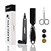 MUFUN Beard Pencil Filler for Men - Sweat Proof, Water Resistance, Long Lasting & Natural Finish barber Pencil, Mustache Repair Shape (NORMAL BRUSH, BLACK) - Image 2