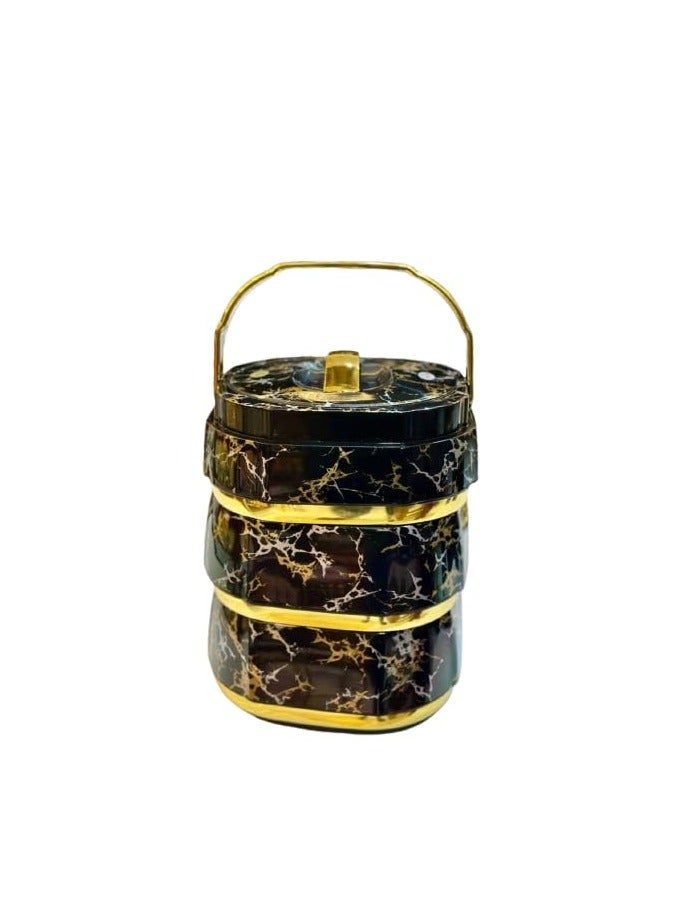 Stylish Food Saver - Double Insulated Thermal Design, Heat and Cold Preservation, Premium Modern Style Airtight Lid for Occasions and Everyday Use AW - Image 1